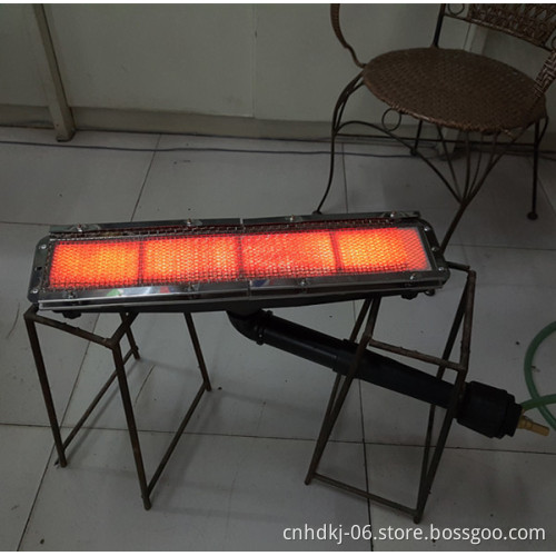 High quality infrared industrial powder coating oven heating part gas burner
